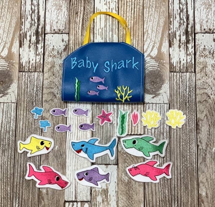 baby shark play set