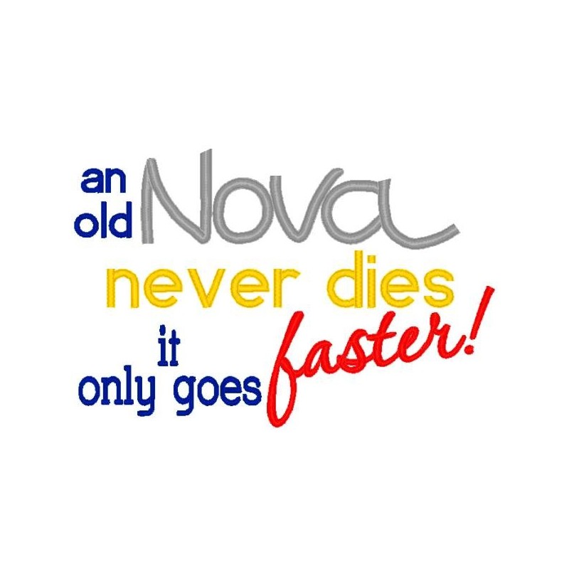 Nova Goes Faster