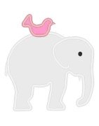 Elephant And Bird