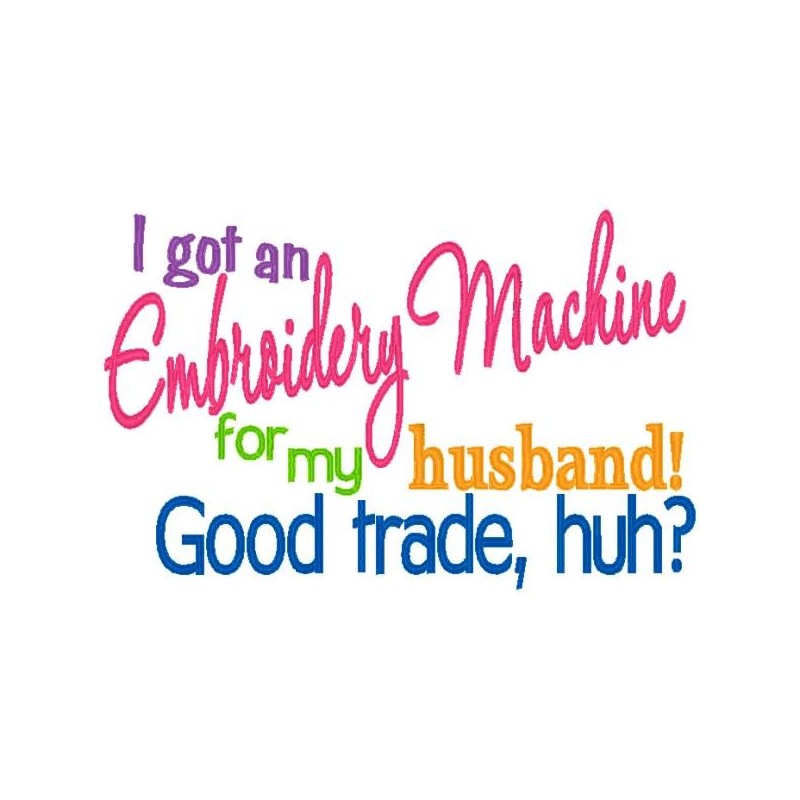 Embroidery Machine Trade