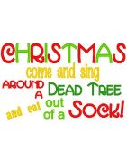 Dead Tree And Sock