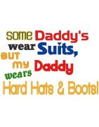 Daddy Hard Hats And Boots