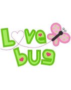 Love Bug Applique