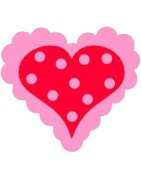 Silhouette Double Heart