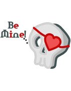 Be Mine 3D Skull