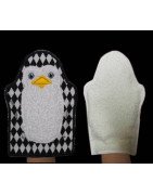 Penguin Bath Mitt