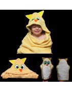Owl Towel and Mitt Set