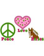 Peace Love Horses