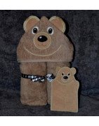 Bear Towel and Mitt Set
