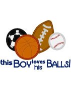 Boy Loves Balls