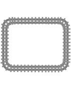 Train Track Frame