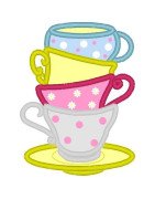 Stacked Teacups