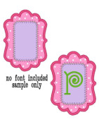 Fancy 2 Fabric Frame