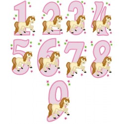 Numbers With Horse