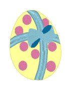 Egg With Bow Clippie