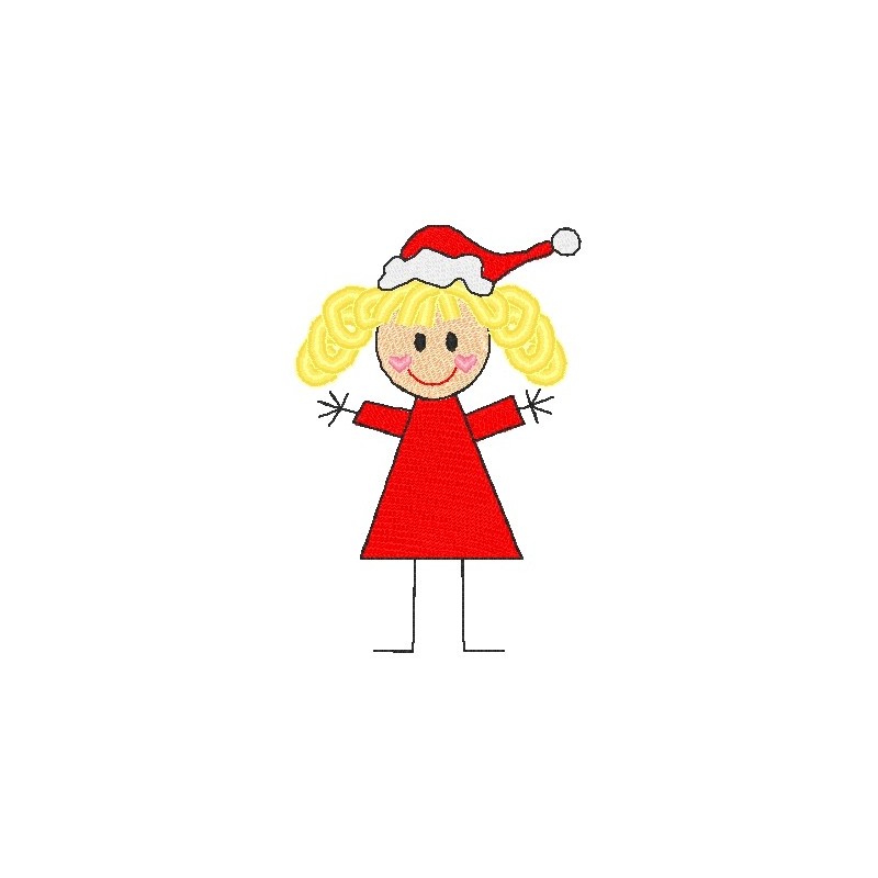 simple-girl-in-santa-hat