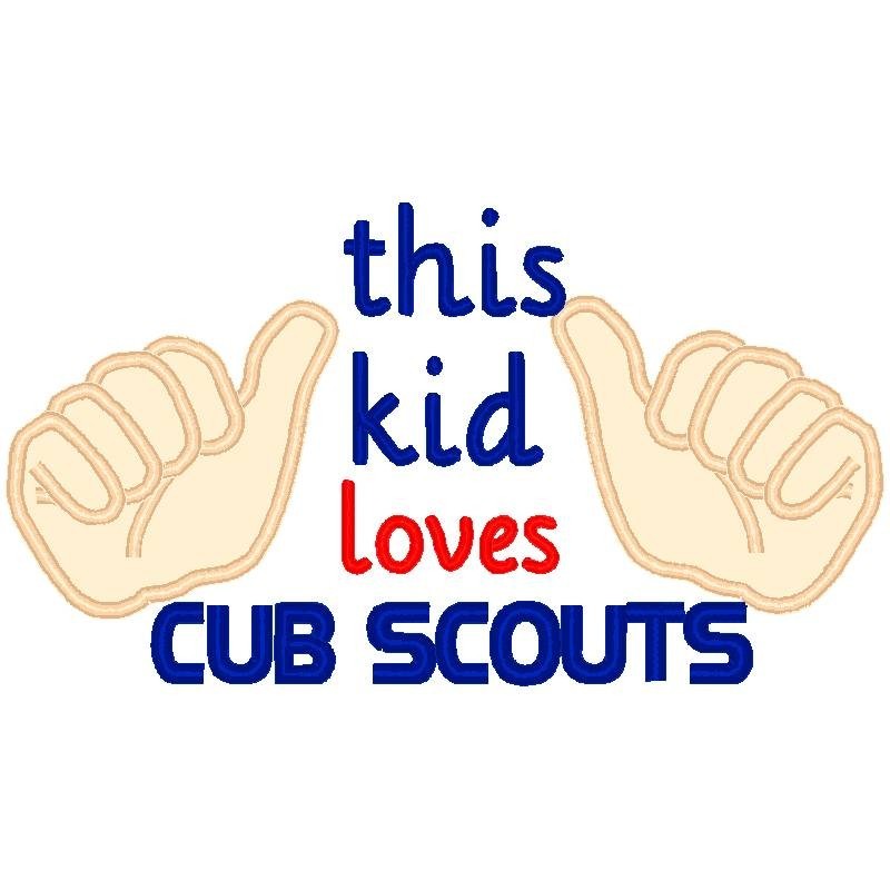 This Kid Loves Cub Scouts