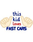 This Kid Loves Fast Cars