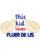 This Kid Loves Fleur De Lis
