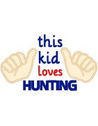 This Kid Loves Hunting