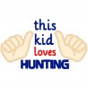 This Kid Loves Hunting