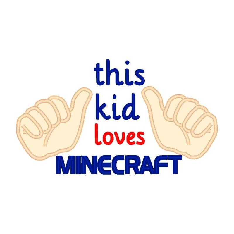 This Kid Loves Minecraft