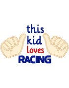This Kid Loves Racing