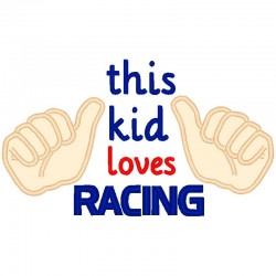 This Kid Loves Racing