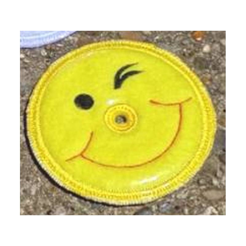 In Hoop Cup Cover Smiley Face