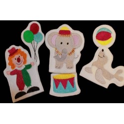 In Hoop Circus Puppet Set