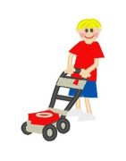 boy-stick-lawn-mowing