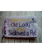 In Hoop Old Lady Who Swallowed a Fly Book