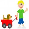 boy-stick-wagon-with-puppy