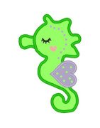Cute Sea Horse