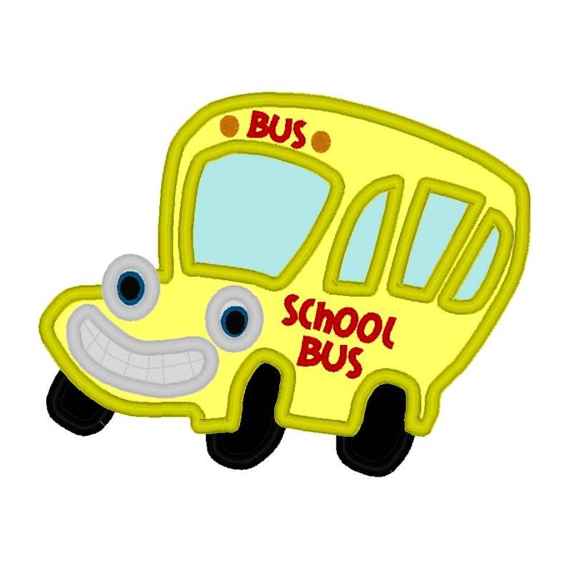 School Bus With Face