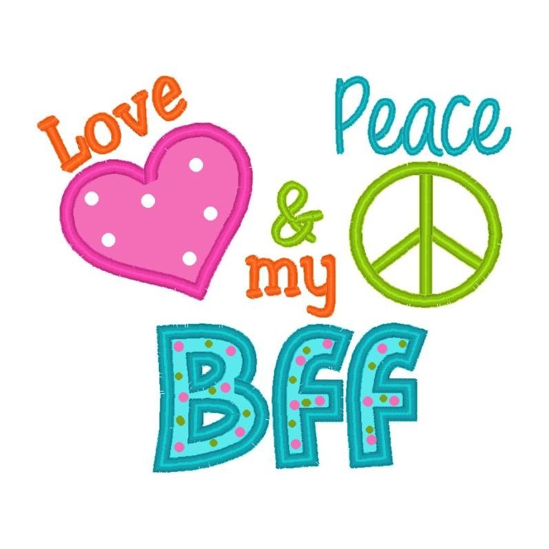 Love, Peace, BFF