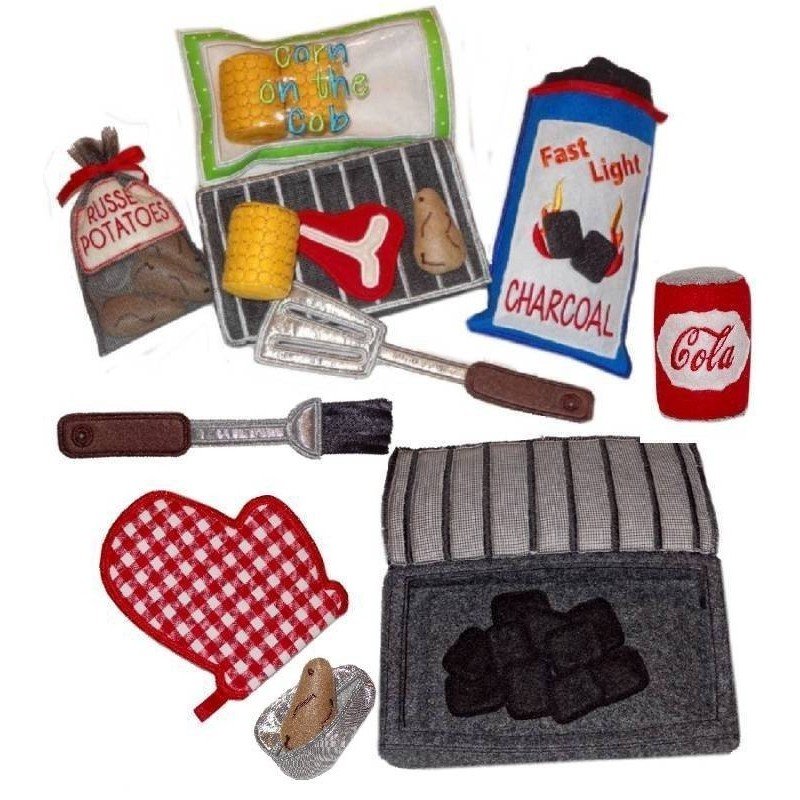 In Hoop BBQ set