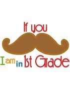 Mustache First Grade