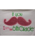 Mustache Sixth Grade