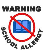 Warning School Allergy