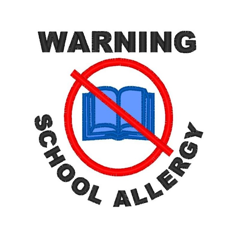 Warning School Allergy