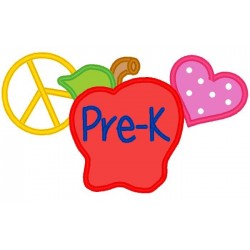 Love Peace Apple PreK