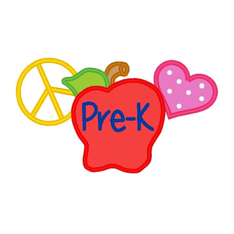 Love Peace Apple PreK