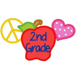 Love Peace Apple Second Grade