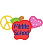 Love Peace Apple Middle School