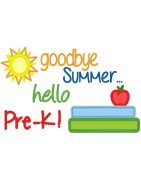 Goodbye Summer Hello Pre-K
