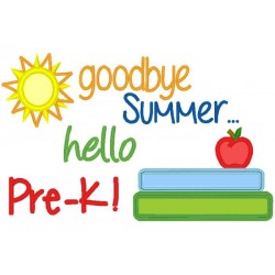 Goodbye Summer Hello Pre-K