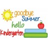 Goodbye Summer Hello Kindergarten