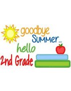 Goodbye Summer Hello Second Grade