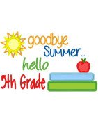 Goodbye Summer Hello Fifth Grade